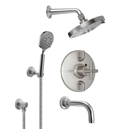 A large image of the California Faucets KT07-65.18 Ultra Stainless Steel
