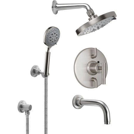 A large image of the California Faucets KT07-66.18 Ultra Stainless Steel