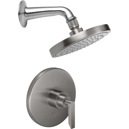 A large image of the California Faucets KT09-45.18 Ultra Stainless Steel