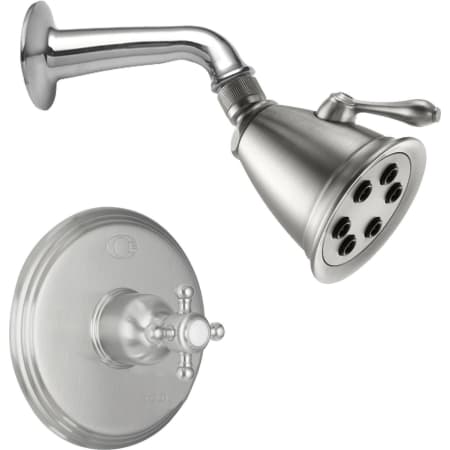 A large image of the California Faucets KT09-47.18 Ultra Stainless Steel