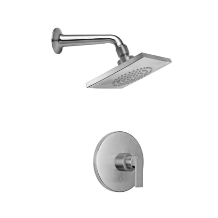 A large image of the California Faucets KT09-77.18 Satin Nickel