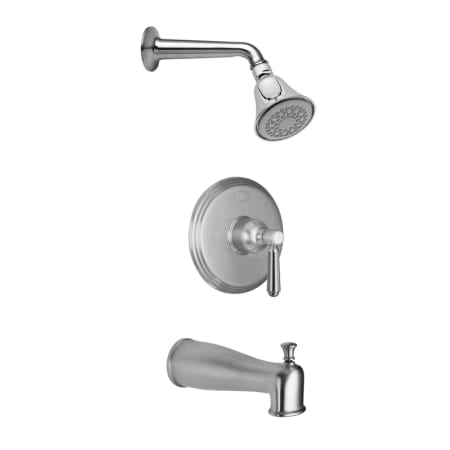 A large image of the California Faucets KT10-33.18 Satin Nickel