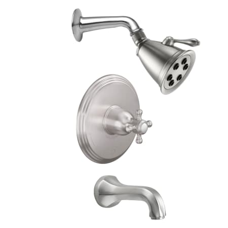 A large image of the California Faucets KT10-47.18 Ultra Stainless Steel