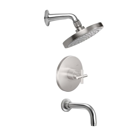A large image of the California Faucets KT10-65.18 Ultra Stainless Steel