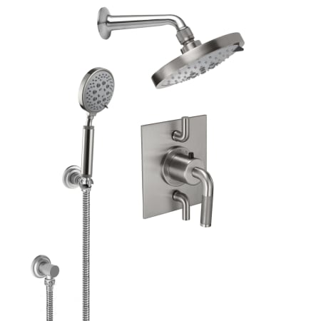 A large image of the California Faucets KT12-30K.20 Ultra Stainless Steel