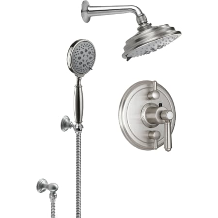 A large image of the California Faucets KT12-33.18 Ultra Stainless Steel