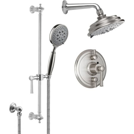 A large image of the California Faucets KT13-48.18 Ultra Stainless Steel