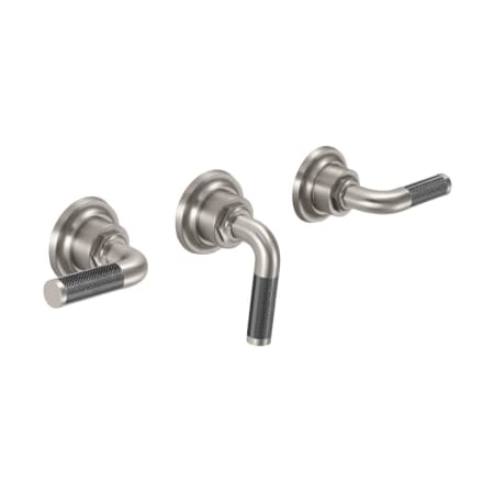 A large image of the California Faucets TO-3003FL Satin Nickel