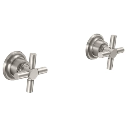 A large image of the California Faucets TO-3006XL Satin Nickel