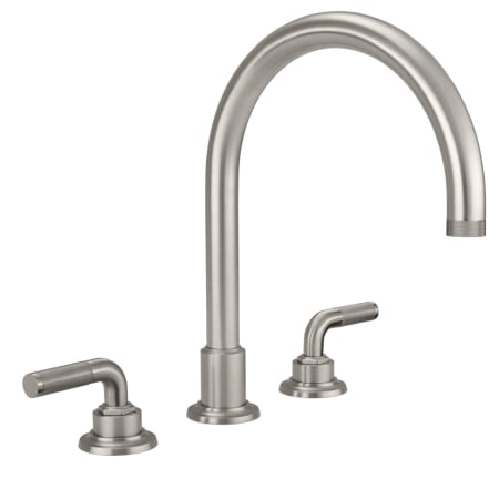 A large image of the California Faucets TO-3108K Satin Nickel