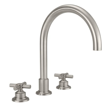 A large image of the California Faucets TO-3108X Satin Nickel