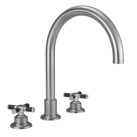 A large image of the California Faucets TO-3108XF Satin Nickel