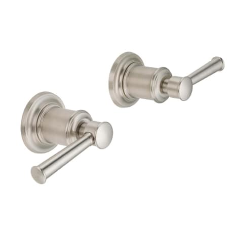 A large image of the California Faucets TO-4806L Satin Nickel