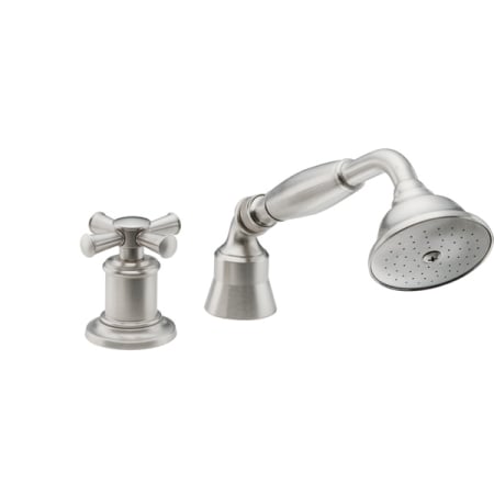 A large image of the California Faucets TO-48X.13M.20 Satin Nickel