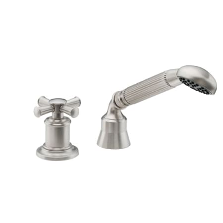 A large image of the California Faucets TO-48X.15.20 Satin Nickel