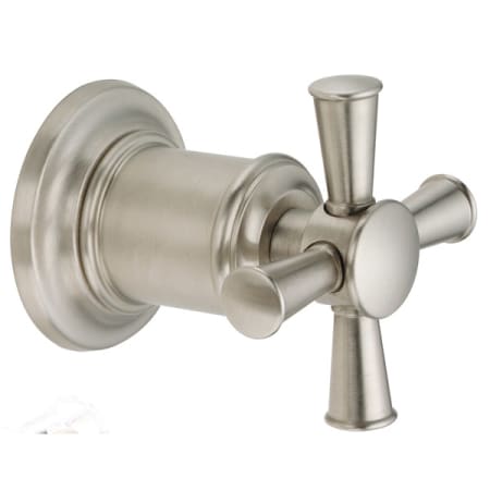 A large image of the California Faucets TO-48X-W Satin Nickel