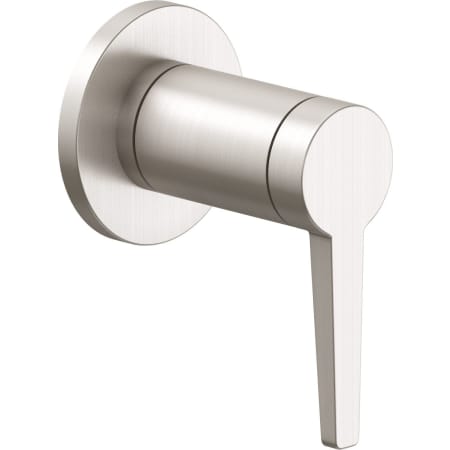 A large image of the California Faucets TO-53-W Satin Nickel