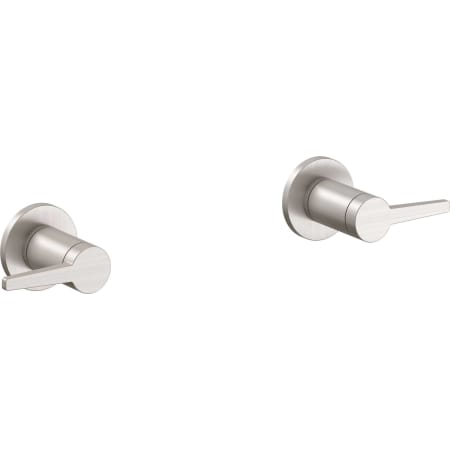 A large image of the California Faucets TO-5306L Satin Nickel