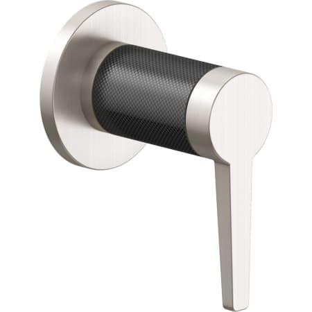 A large image of the California Faucets TO-53F-W Satin Nickel