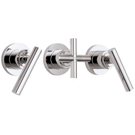 A large image of the California Faucets TO-6603L Polished Chrome