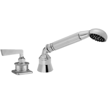 A large image of the California Faucets TO-85.15.18 Satin Nickel