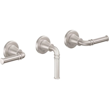 A large image of the California Faucets TO-C103L Satin Nickel