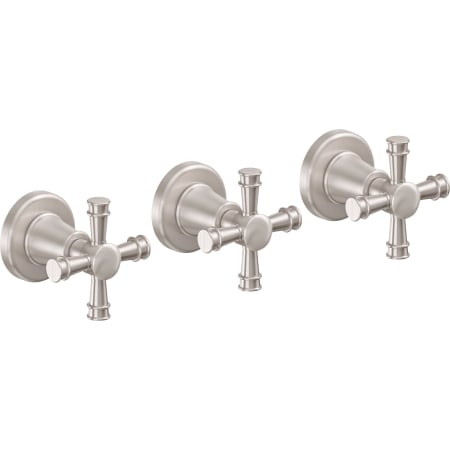 A large image of the California Faucets TO-C103XSL Satin Nickel