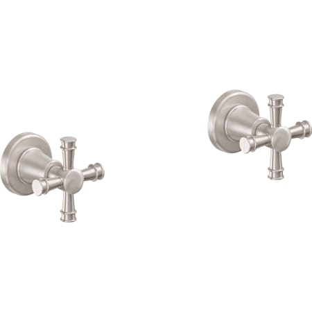 A large image of the California Faucets TO-C106XL Satin Nickel