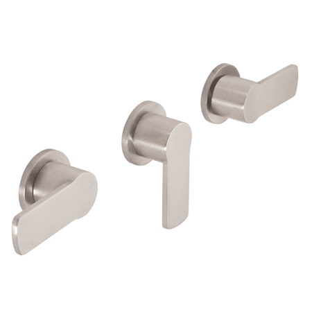 A large image of the California Faucets TO-E403L Satin Nickel