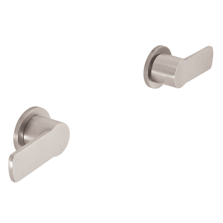 A large image of the California Faucets TO-E406L Satin Nickel