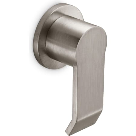 A large image of the California Faucets TO-E5-W Satin Nickel