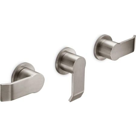 A large image of the California Faucets TO-E503L Satin Nickel
