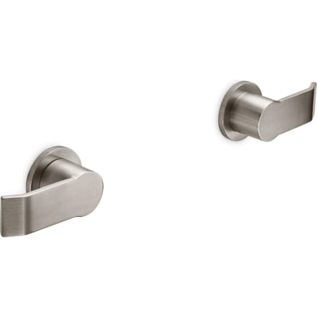 A large image of the California Faucets TO-E506L Satin Nickel