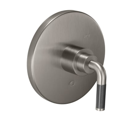A large image of the California Faucets TO-PBL-30F Satin Nickel