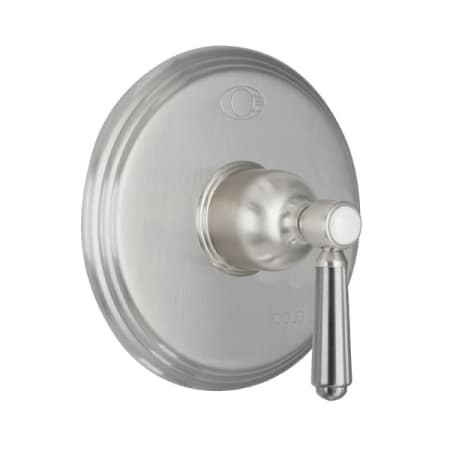 A large image of the California Faucets TO-PBL-33 Satin Nickel