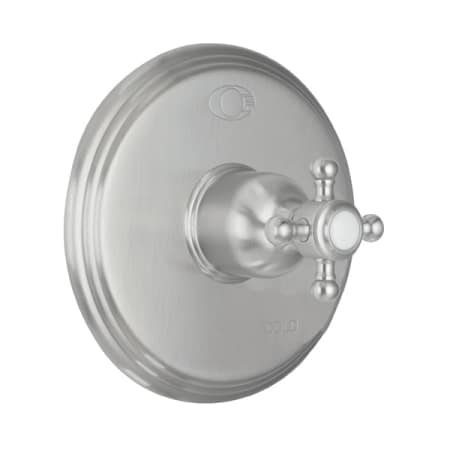 A large image of the California Faucets TO-PBL-47 Satin Nickel