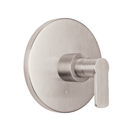 A large image of the California Faucets TO-PBL-E4 Satin Nickel