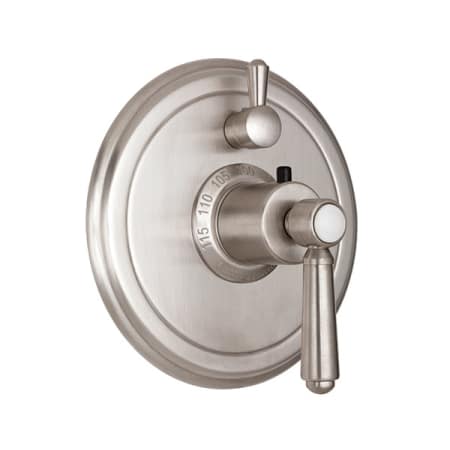 A large image of the California Faucets TO-TH1L-33 Satin Nickel