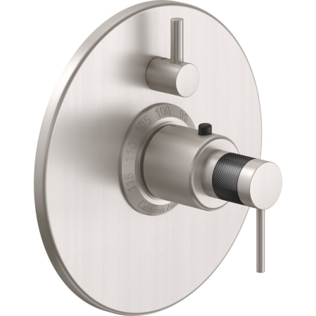 A large image of the California Faucets TO-TH1L-52F Satin Nickel