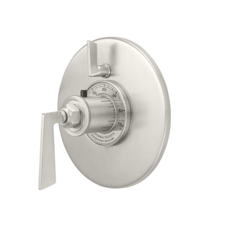 A large image of the California Faucets TO-TH1L-85 Satin Nickel