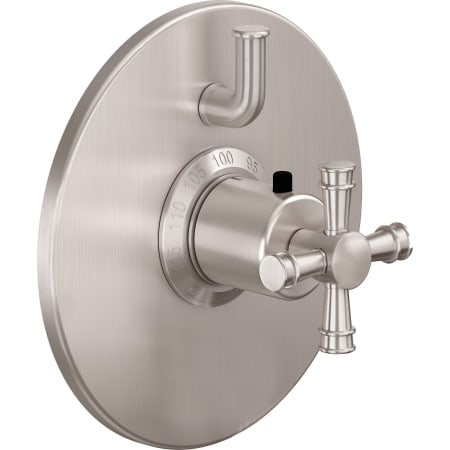 A large image of the California Faucets TO-TH1L-C1XS Satin Nickel