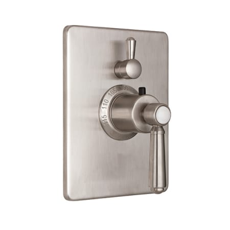A large image of the California Faucets TO-THC1L-33 Satin Nickel