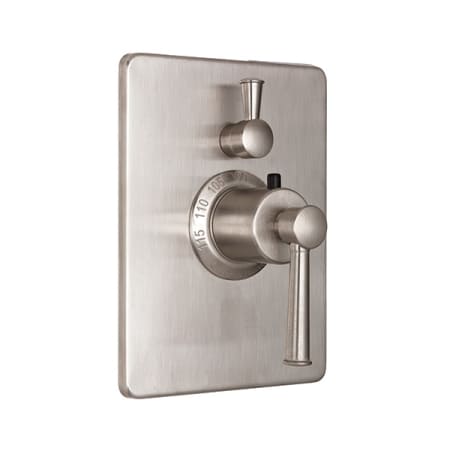 A large image of the California Faucets TO-THC1L-48 Satin Nickel