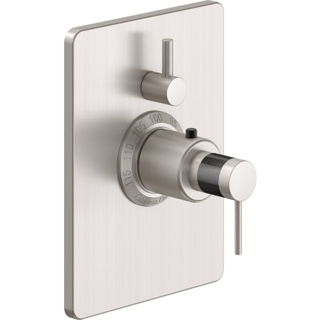 A large image of the California Faucets TO-THC1L-52F Satin Nickel