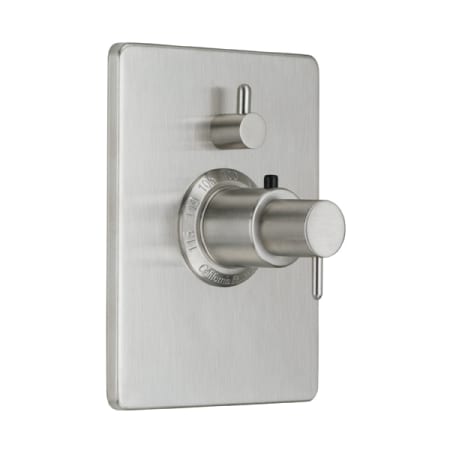 A large image of the California Faucets TO-THC1L-62 Satin Nickel