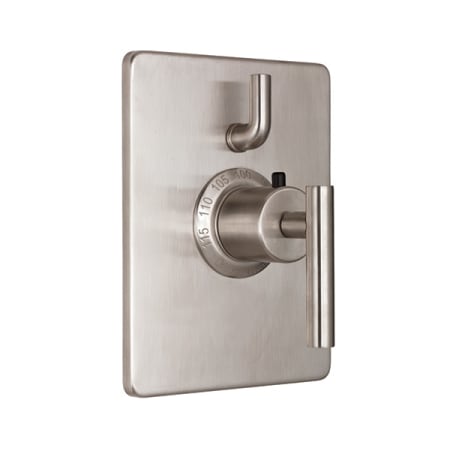 A large image of the California Faucets TO-THC1L-66 Satin Nickel