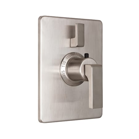 A large image of the California Faucets TO-THC1L-70 Satin Nickel