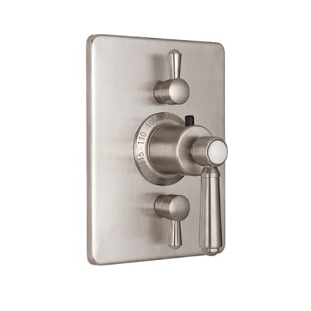 A large image of the California Faucets TO-THC2L-33 Satin Nickel
