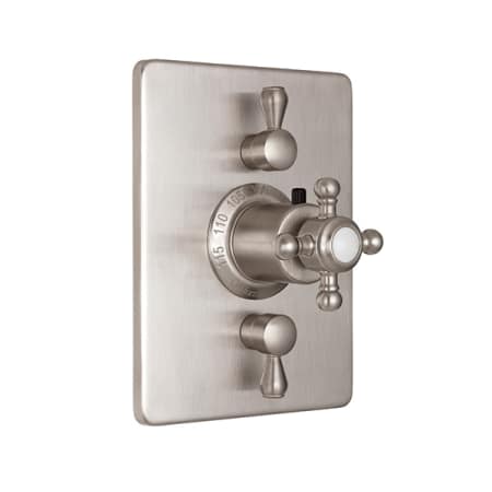 A large image of the California Faucets TO-THC2L-47 Satin Nickel
