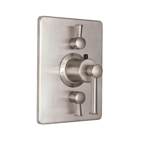 A large image of the California Faucets TO-THC2L-48 Satin Nickel